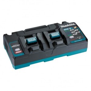 Double up your charging speed with the DC40RB - Makita's 40V Max Dual Port Rapid Charger. Get powered up in no time. Shop now!