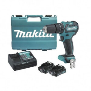 The HP332DSAE: Makita's 12V Brushless Hammer Driver Drill Kit, delivering power and precision for drilling and driving tasks with ease.