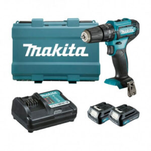 Makita's 12V Max Hammer Driver Drill Kit offers power and precision in a compact package, catering to professionals and DIY enthusiasts alike.
