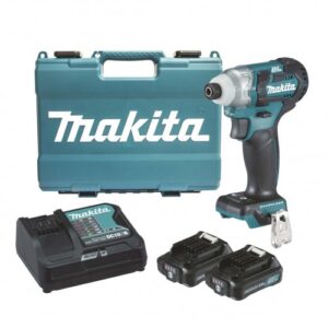 The TD111DSAE: Makita's 12V Brushless Impact Driver Kit, providing efficient and precise fastening in a compact package for pros and DIYers.