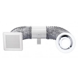 An image of a VEDLKWH - Shower Light & Exhaust Fan Kit in front of a white background.