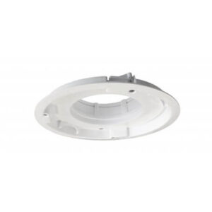 An image of a white, round VMFA150 Interior Air Vent Adaptor in front of a white background.