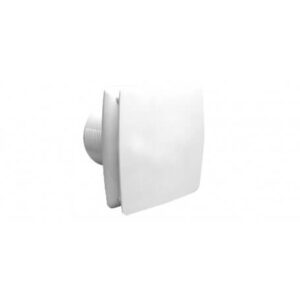 An image of a white VUF150WH Exhaust Fan in front of a white background.