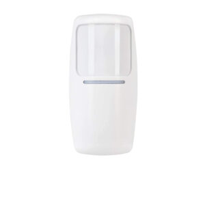 An image of a white Add On PIR Sensor in front of a white background.