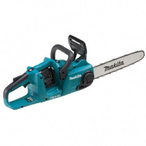 A Makita 350mm Chainsaw against a white background.