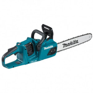 A picture of a Makita 400mm Chainsaw against a white background.