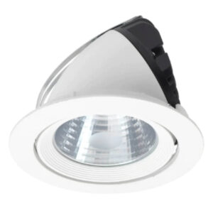 An image of a white Griffin Snorkel Shop Light in front of a white background.