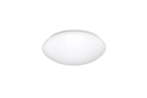 An image of a white Cordia Smart WIFI LED CCT Ceiling Light in front of a white background.