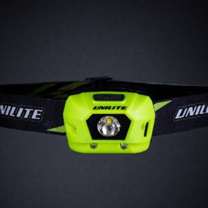 An image of the HL-4R Unilite Rechargeable Head Torch.