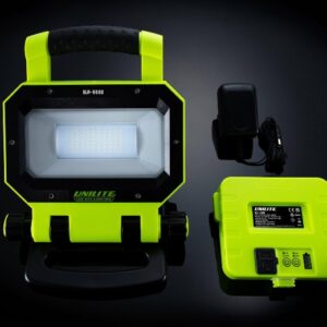 An image of the SLR-5500R Unilite Site Light with Power Bank.